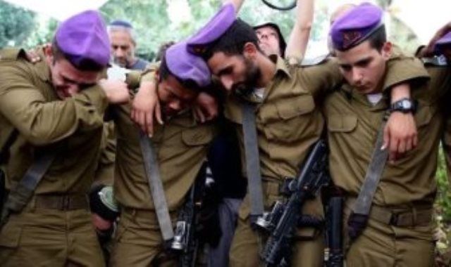 الاحتلال الإسرائيلى يعترف بإصابة 44 جنديا فى معارك غزة خلال 24 ساعة