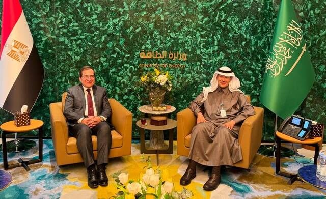 مصر والسعودية تؤكدان أهمية الانتقال العادل والتدريجي للطاقة