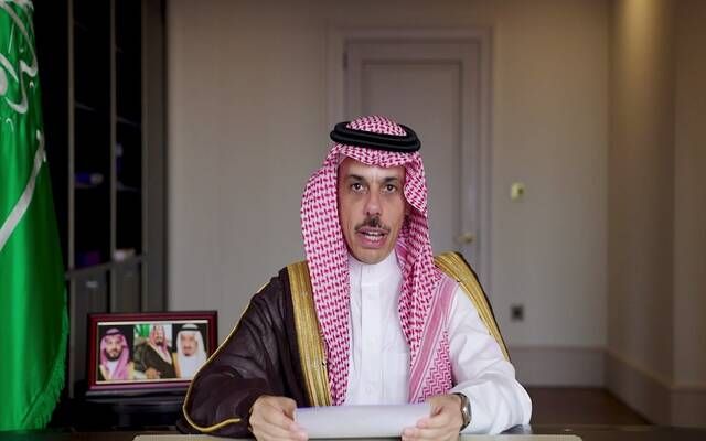 وزير الخارجية السعودي: لا فائدة من الحديث عن إعادة إعمار غزة دون إنهاء القتل