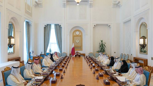 "الوزراء القطري" يوافق على مشروع مذكرة تفاهم مع السعودية