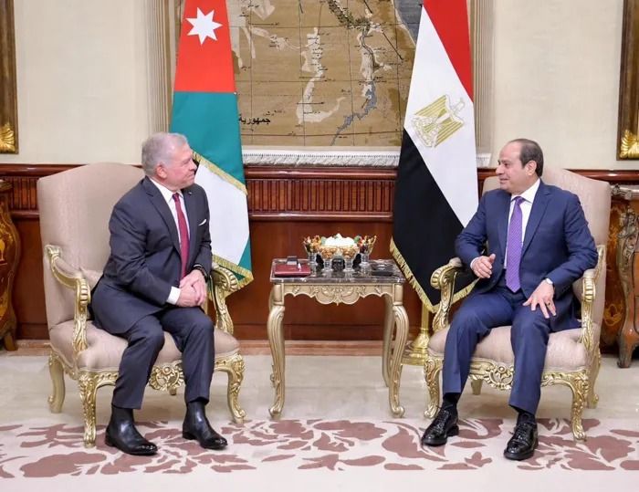 الرئيس السيسي يؤكد دعم مصر الكامل للأردن وحرصها على أمنه واستقراره