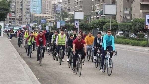 لتحسين جودة الهواء، جولة بالدراجات بشوارع وسط البلد اليوم