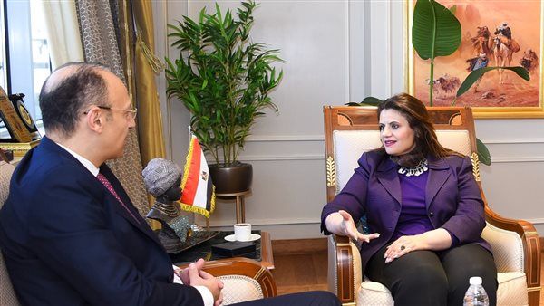 وزيرة الهجرة تستقبل قنصل مصر الجديد في ملبورن بأستراليا لبحث التعاون