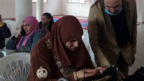 رياضة البحيرة تختتم التدريب الحرفي على مهنة الخياطة والتفصيل بأبو حمص (صور)