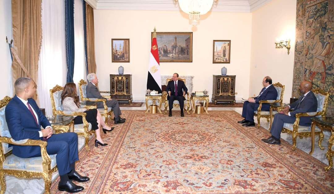 الرئيس السيسي يبحث مع مدير المخابرات الأمريكية تطورات الأوضاع في غزة وسبل وقف إطلاق النار