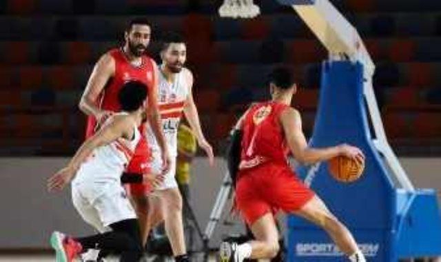 الأهلى يواجه الزمالك فى نصف نهائى دورى السلة بالإسكندرية