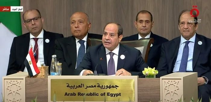 الرئيس السيسي "أمام مؤتمر الاستجابة الإنسانية لغزة": يجب اتخاذ خطوات فورية لوقف إطلاق النار "الخطاب بالكامل"