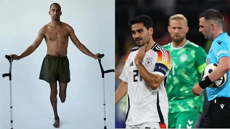 لاعب فقد ساقه وراء إيقاف مباراة ألمانيا والدنمارك "حكاية مُرعبة"