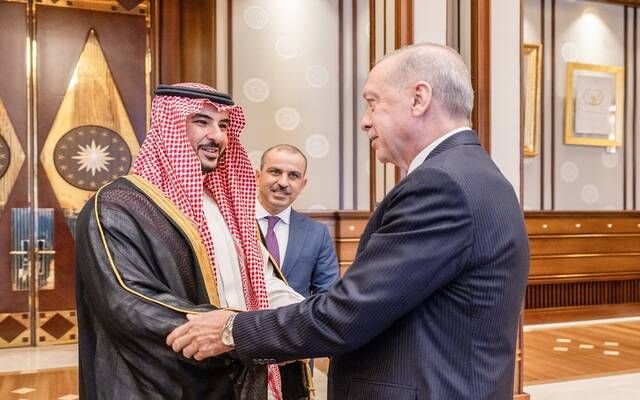 وزير الدفاع يبحث مع الرئيس التركي العلاقات الثنائية وسبل تعزيزها