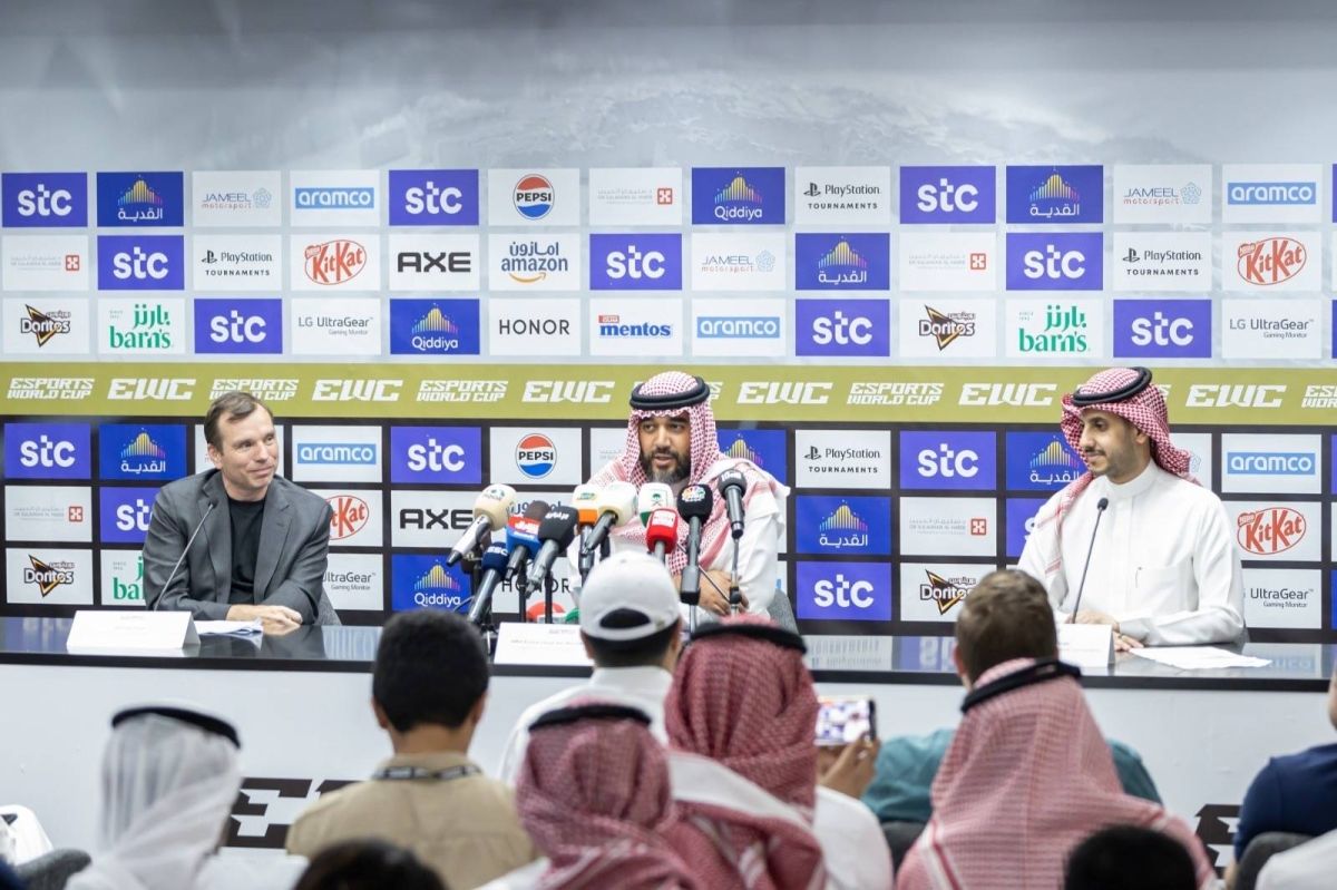 انعقاد المؤتمر الصحفي الخاص بافتتاح فعاليات وأنشطة الحدث الأكبر كأس العالم للرياضات الإلكترونية