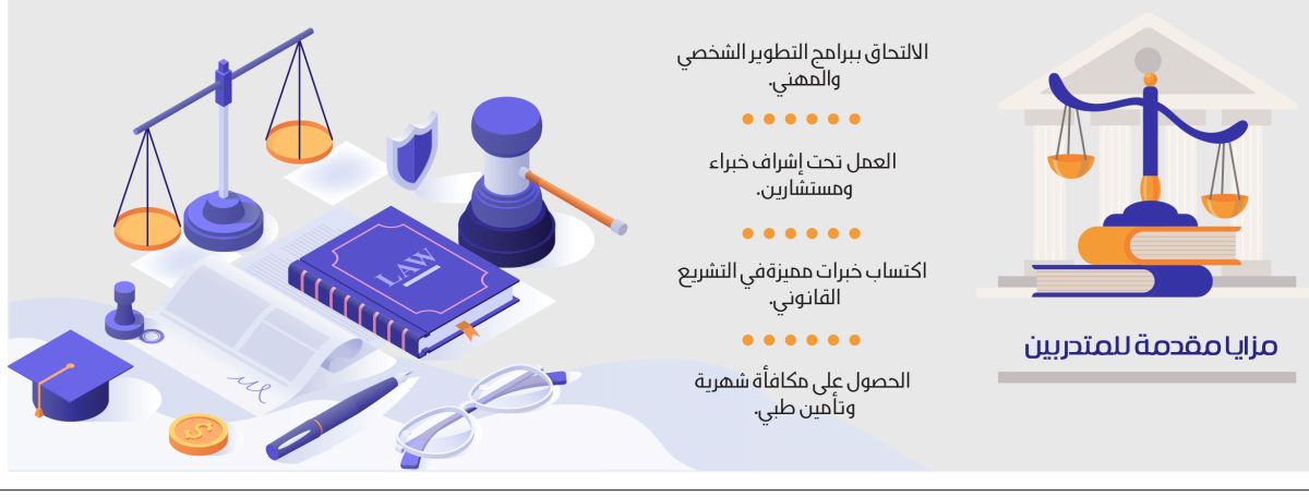 استحداث برنامج لبناء كوادر وطنية من خريجي القانون