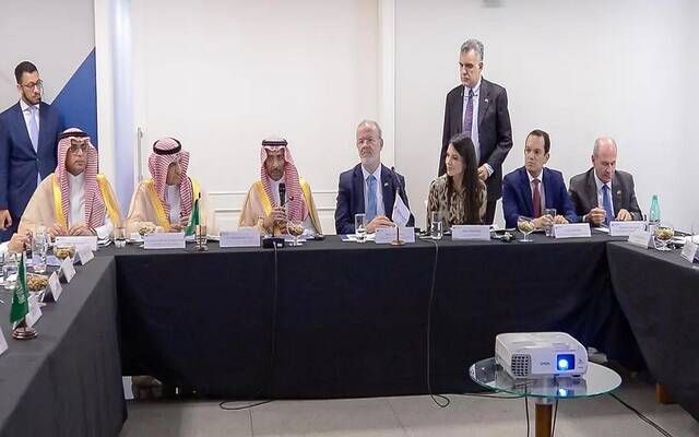 وزير الصناعة يبحث مع البرازيل تعزيز التعاون في مجال استكشاف المعادن بالمملكة