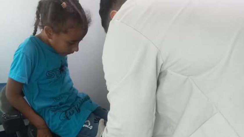 قافلة طبية في قرية الشيخ حسن بالمنيا ضمن مبادرة بداية جديدة لبناء الإنسان