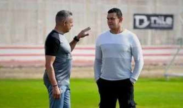 التدريب على ركلات الترجيح فى ختام تدريب الزمالك الأول بالسعودية
