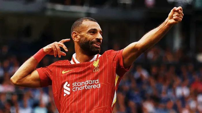 محمد صلاح يعادل رقم "روني" التاريخي ويسجل "بالتخصص" ضد جوارديولا