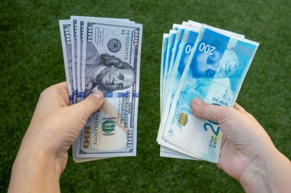 أسعار العملات مقابل الشيكل الخميس