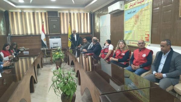 تفقد المساعدات المقدمة لغزة.. وفد من الاتحاد الأوروبي يزور معبر رفح
