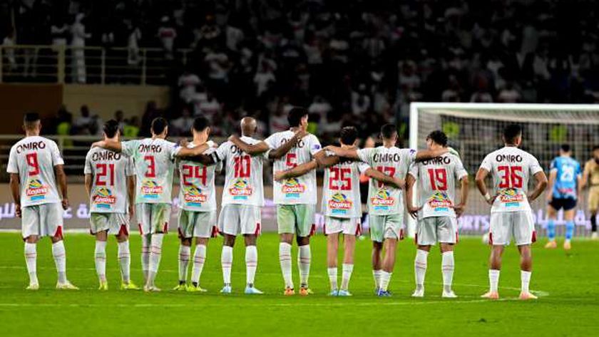أحمد سليمان يدعم لاعبي الزمالك قبل مواجهة بلاك بولز في الكونفدرالية
