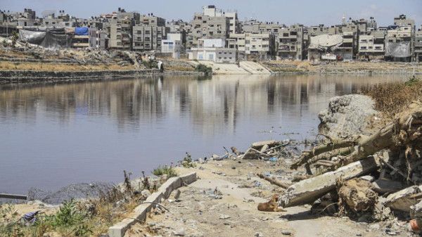 بلدية غزة تحذّر من كارثة تهدد منطقة بركة الشيخ رضوان