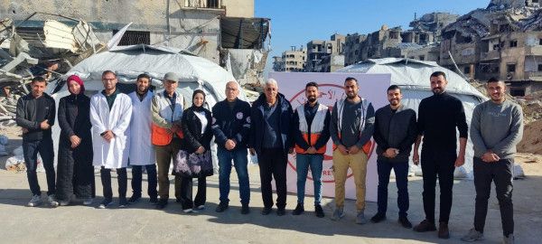 المدير التنفيذي للهلال الأحمر يقود جولة تفقدية لتعزيز خدمات الطوارئ في غزة والشمال