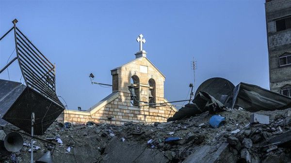 الثوابتة: الاحتلال دمّر ثلاث كنائس رئيسية في قطاع غزة
