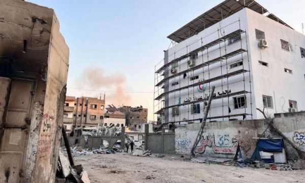"لمنع استخدامه بأي شكل".. الاحتلال يبدأ العمل على إغلاق مستشفى كمال عدوان