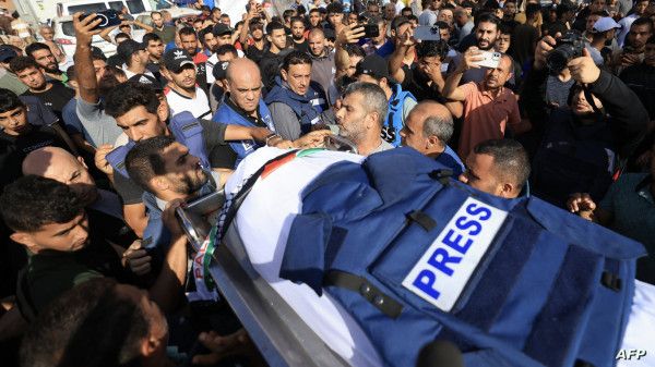 ارتفاع عدد الصحفيين الشهداء في غزة إلى 221 شهيدا