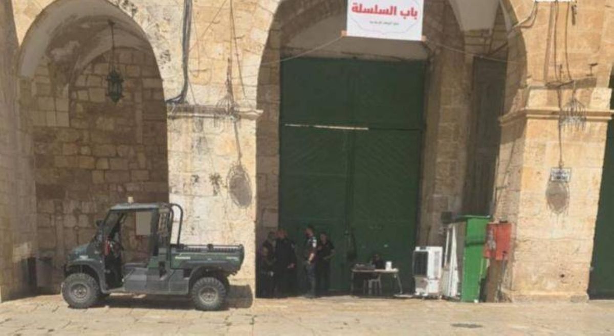 الاحتلال الإسرائيلي يواصل إغلاق المسجد الأقصى