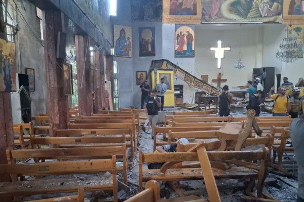 سوريا: 20 قتيلاً بتفجير إرهابي استهدف كنيسة في دمشق