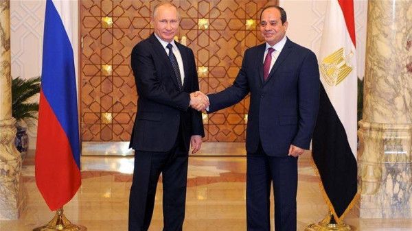 الرئيس الروسي يوافق على سداد مصر لقروضها بالروبل