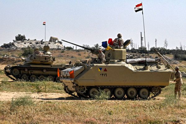 مصر: قواتنا المتواجدة بسيناء لتأمين الحدود ضد المخاطر