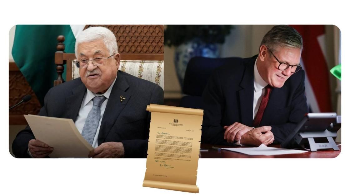 من ستارمر إلى عباس.. نص رسالة اعتراف بريطانيا بدولة فلسطين