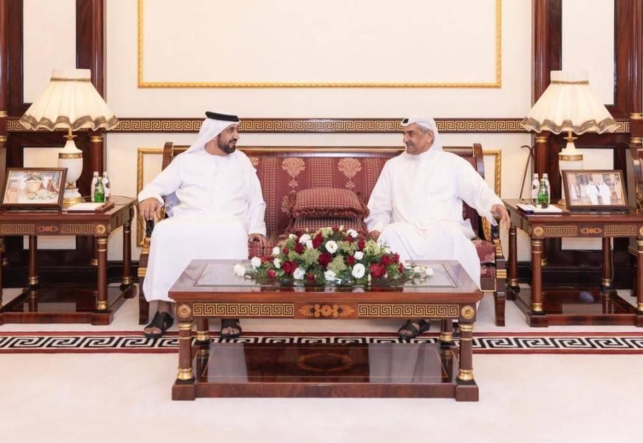 حاكم الفجيرة يستقبل رئيس البرلمان العربي ويؤكِّد على الجهود التي تدعم العمل المشترك
