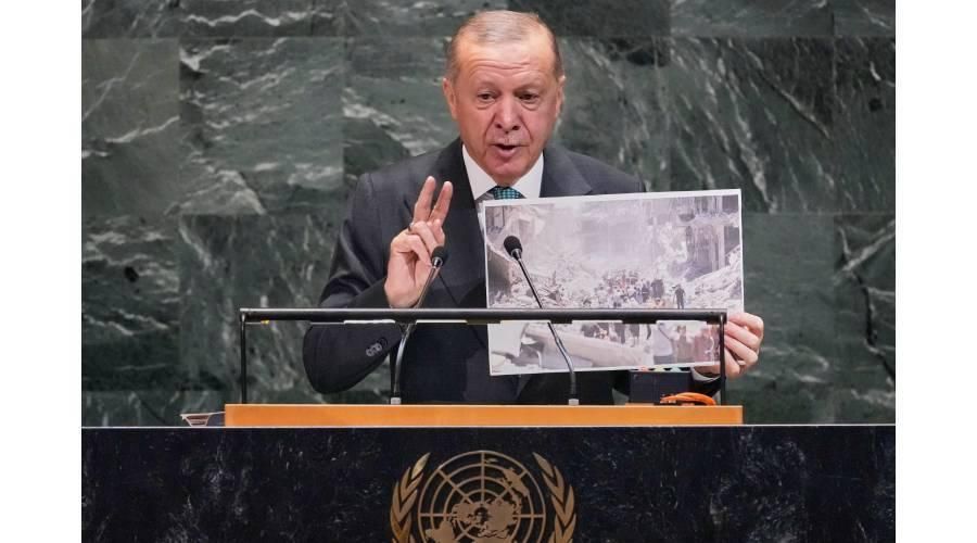 أردوغان يدعو دول العالم إلى الاعتراف بدولة فلسطينية