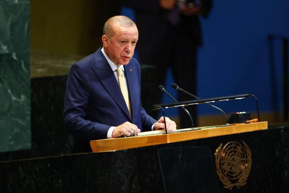 أردوغان: الاعتراف بدولة فلسطين خطوة تاريخية.. وإسرائيل تعرقل إقامتها