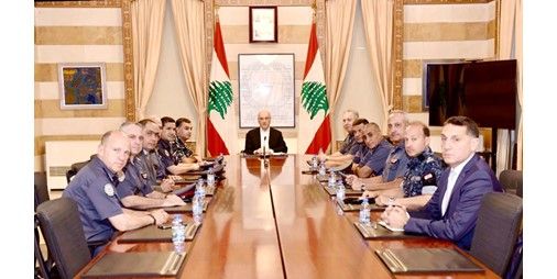 عون التقى رجال أعمال لبنانيين في نيويورك وإجراءات أمنية في بيروت