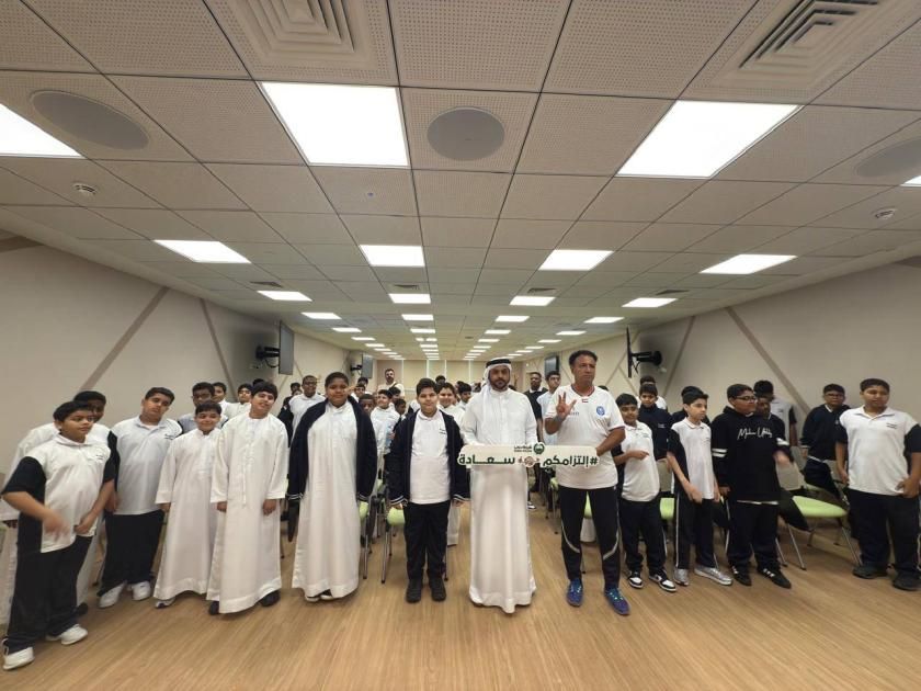 شرطة دبي تعزز الوعي بالتزامات الجمهور الرياضي بين الطلبة