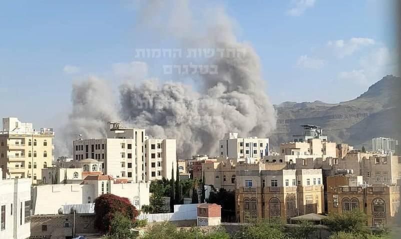 إسرائيل تقصف صنعاء غداة هجوم إيلات