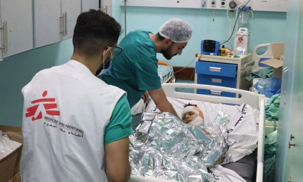 أطباء بلا حدود تعلق نشاطها في غزة بسبب العدوان الإسرائيلي