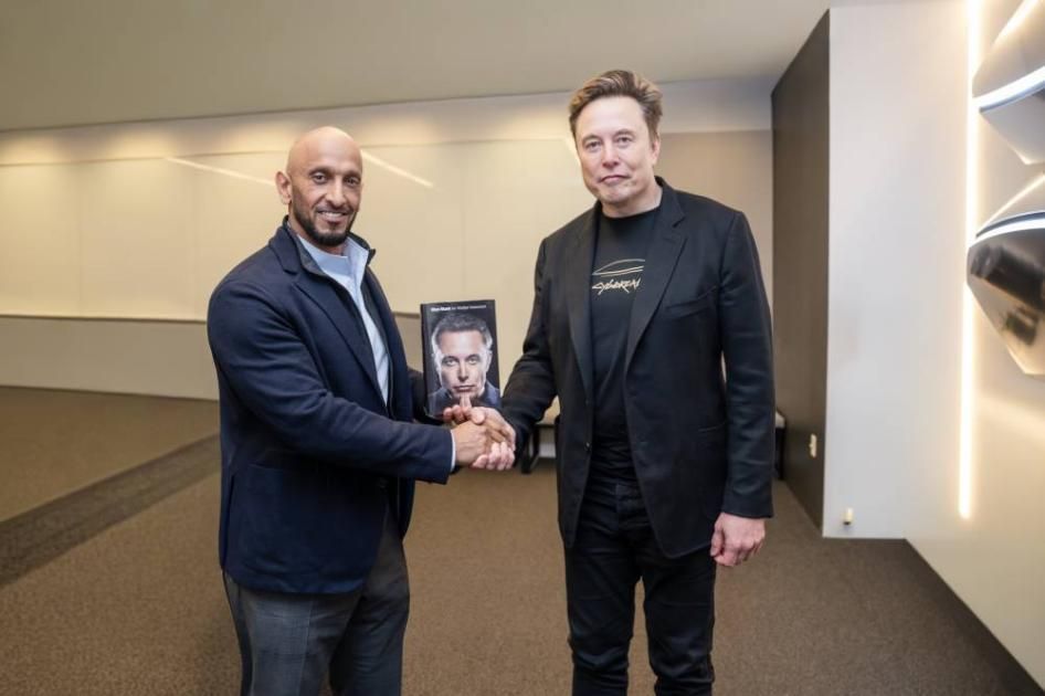 عبدالله آل حامد يبحث مع إيلون ماسك مستقبل التقنية والإعلام