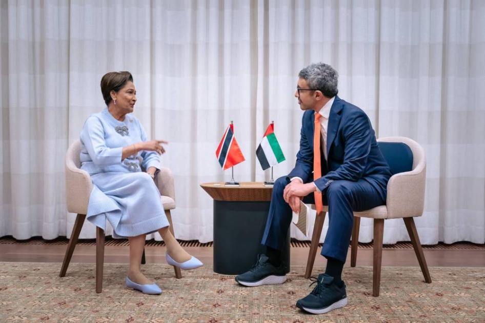 الإمارات وترينيداد وتوباغو توقعان اتفاقية إعفاء متبادل من تأشيرة الدخول بين البلدين