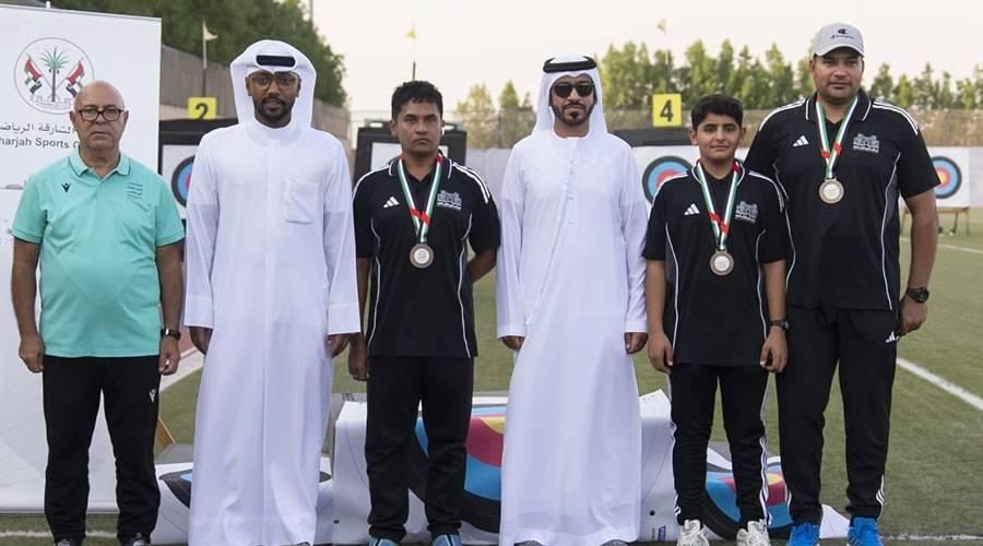 «الشارقة الرياضي» يتوج أبطال القوس والسهم