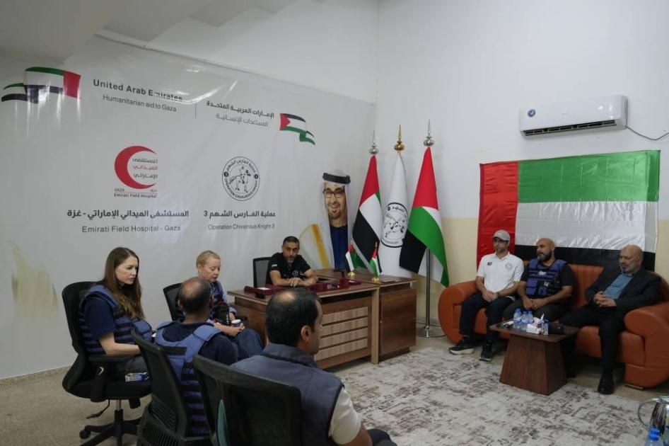 الأمم المتحدة تشيد بالدعم الإماراتي لغزة عبر «الفارس الشهم 3»
