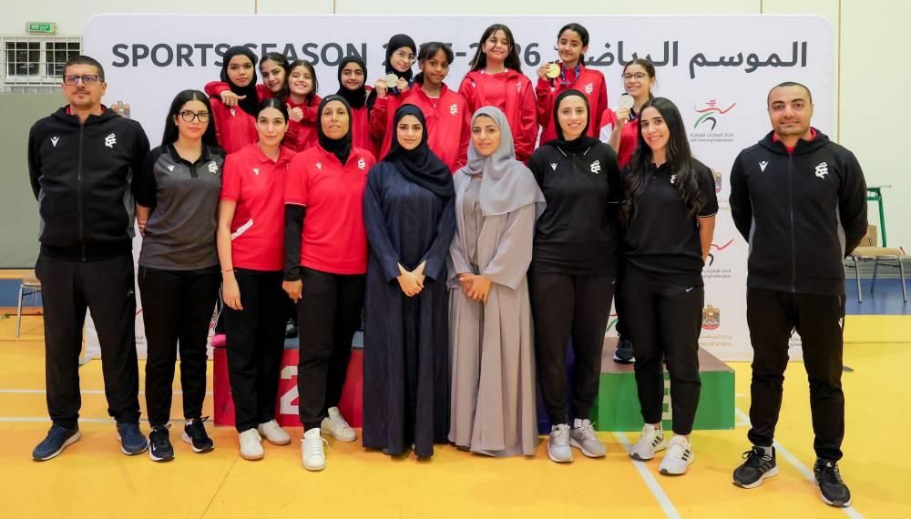 «الشارقة الرياضي للمرأة» يتألق في كأس المبارزة
