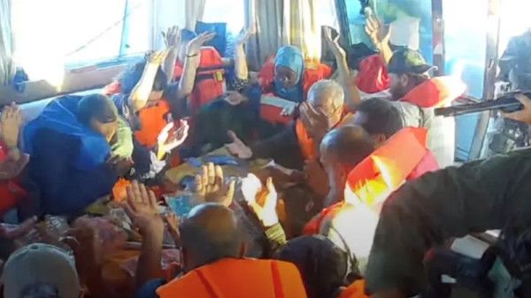 الاحتلال الإسرائيلي يعترض آخر سفينة من "أسطول الصمود" المتجه إلى غزة