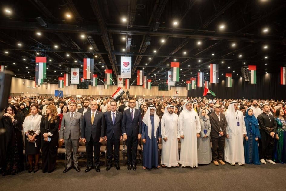 نهيان بن مبارك: قيادتنا تدعم جهود العراق ومبادرات تقدمه