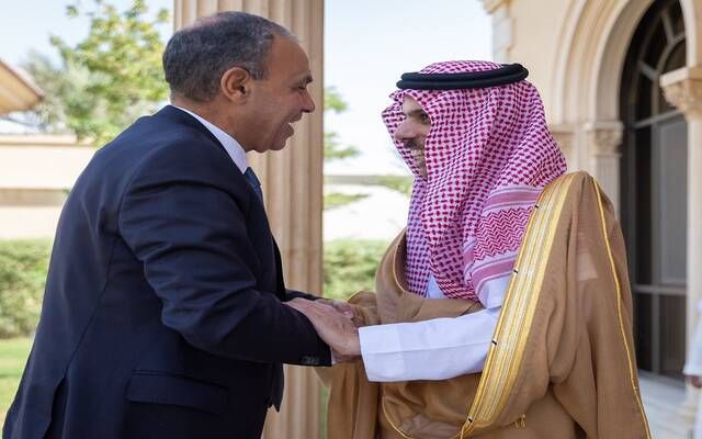 وزير خارجية المملكة يتلقى رسالة خطية من نظيره المصري