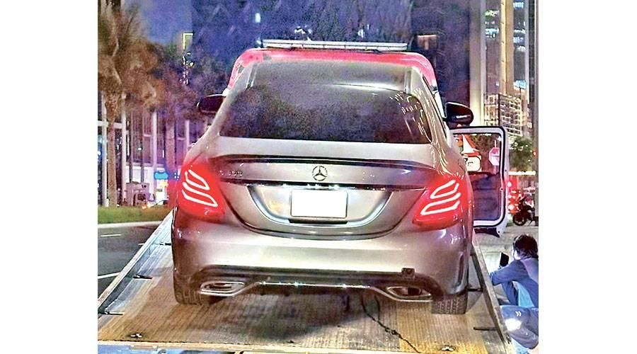 شرطة دبي تضبط 28 مركبة بسبب تراكم المخالفات