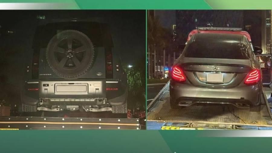 شرطة دبي تضبط 28 سيارة تراكمت عليها المخالفات بـأكثر من 6 آلاف درهم