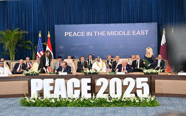 الرئاسة المصرية: قمة شرم الشيخ تضع خريطة طريق للسلام العادل وإعادة إعمار غزة
